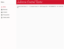 Tablet Screenshot of centraltextos.com